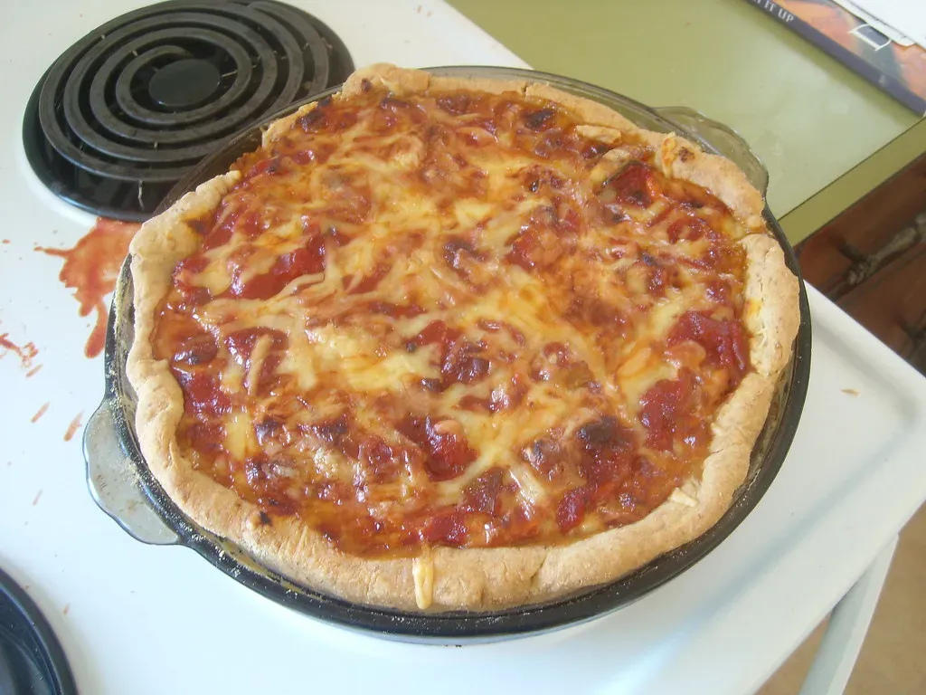 Chicago Deep Dish Pizza (Image Credits: Flickr)
