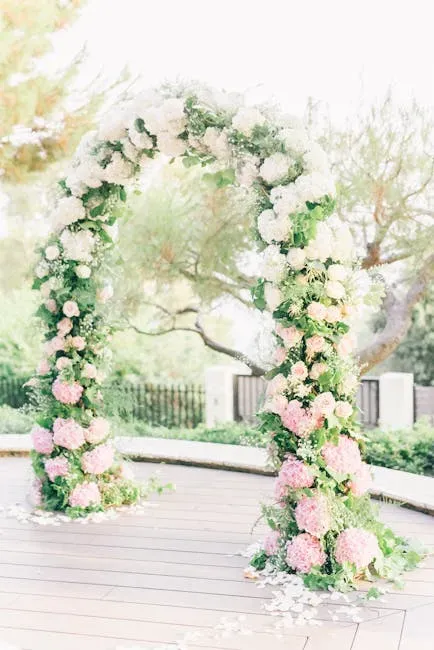 1. Over-the-Top Floral Installations (Image Credits: Pexels)