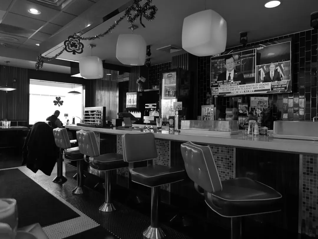 Respecting the Counter and Booth Seating (Image Credits: Unsplash)