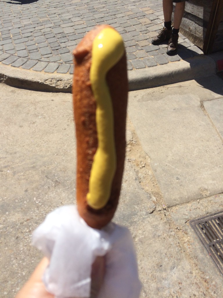 Corn Dogs: State Fair Stick Innovation (image credits: flickr)