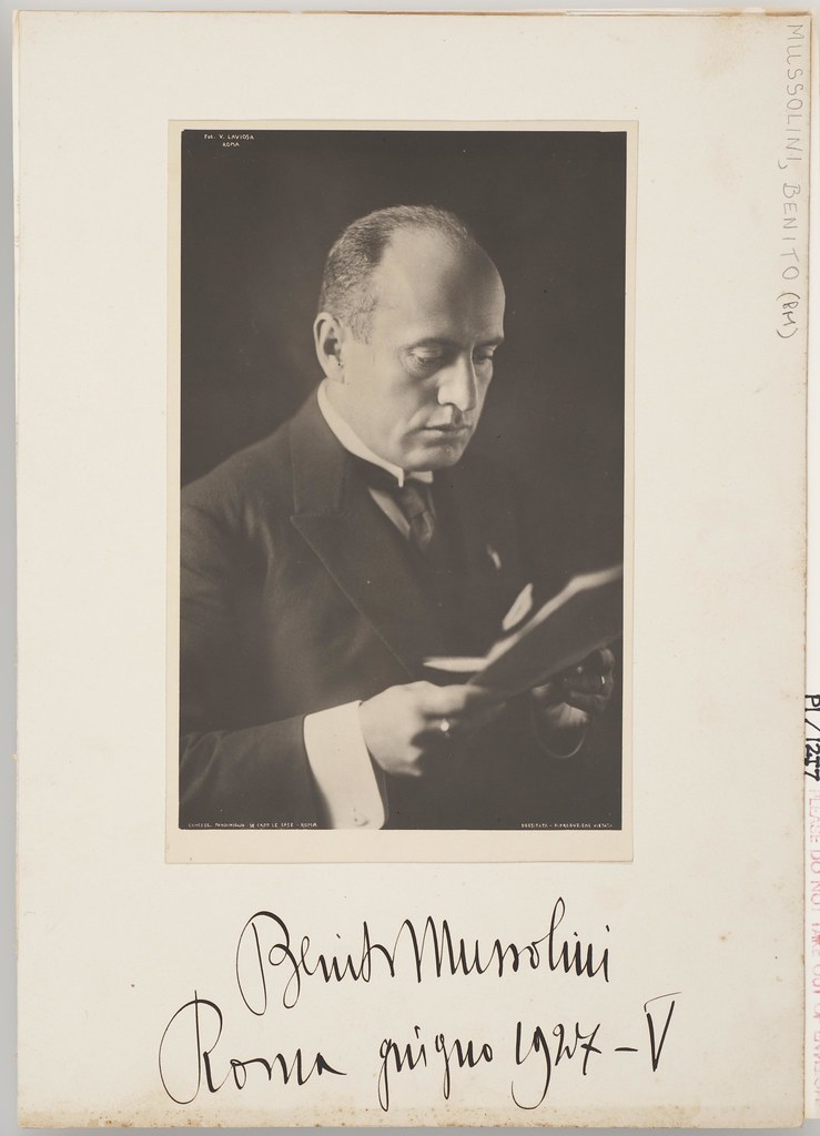 Mussolini Declares Himself Dictator (image credits: flickr)