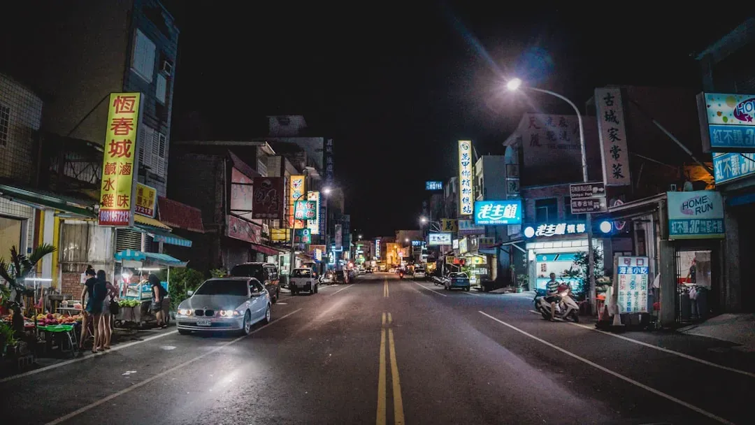 Darkness Changes Everything on the Road (Image Credits: Unsplash)