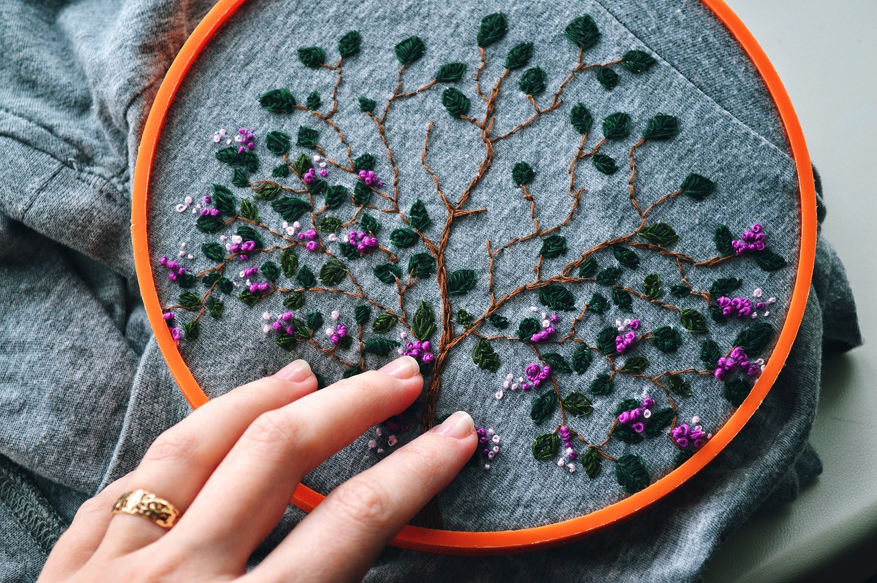 Embroidery Traditions Cross Cultural Lines (image credits: pixabay)
