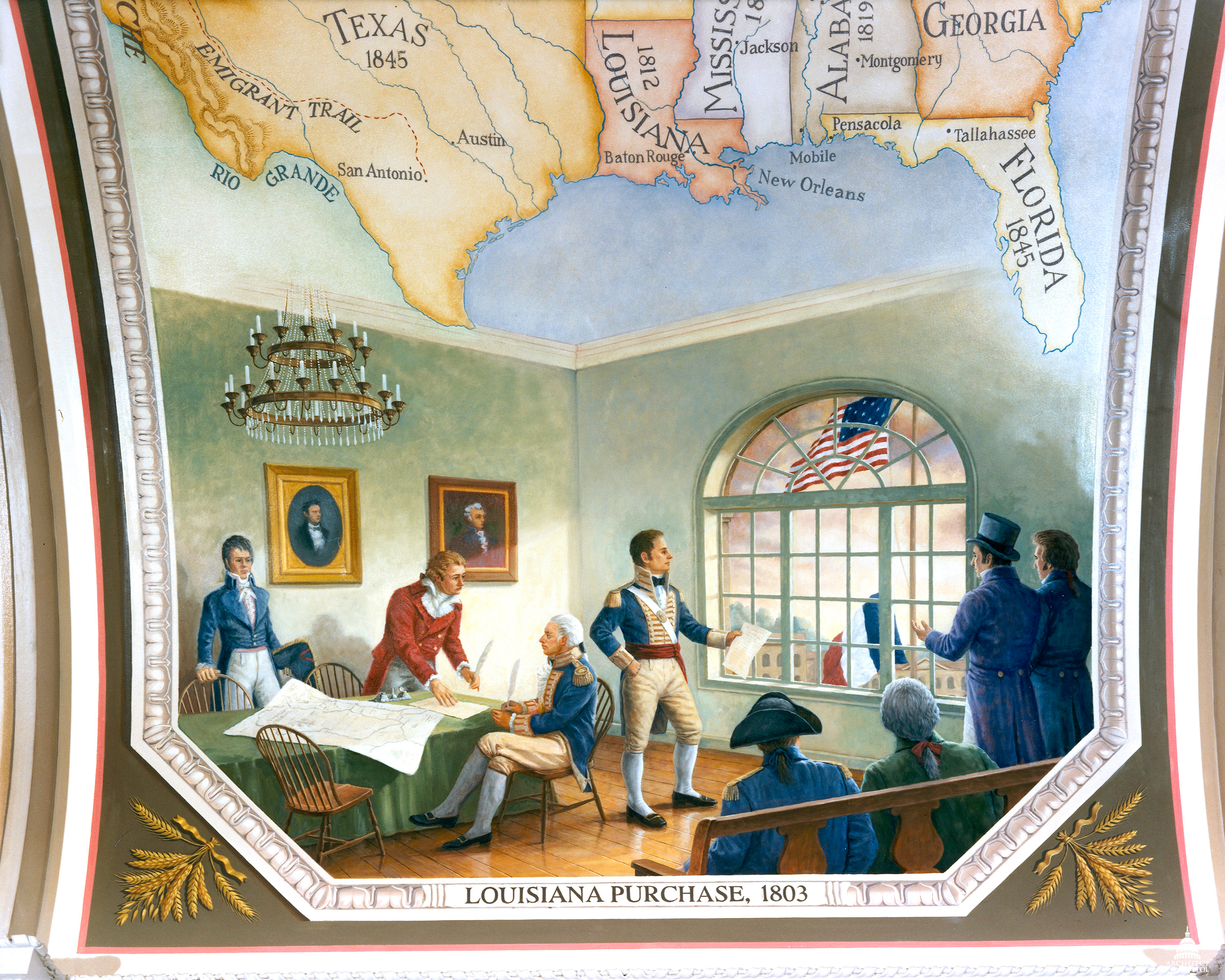 Manifest Destiny: The Westward March (image credits: wikimedia)