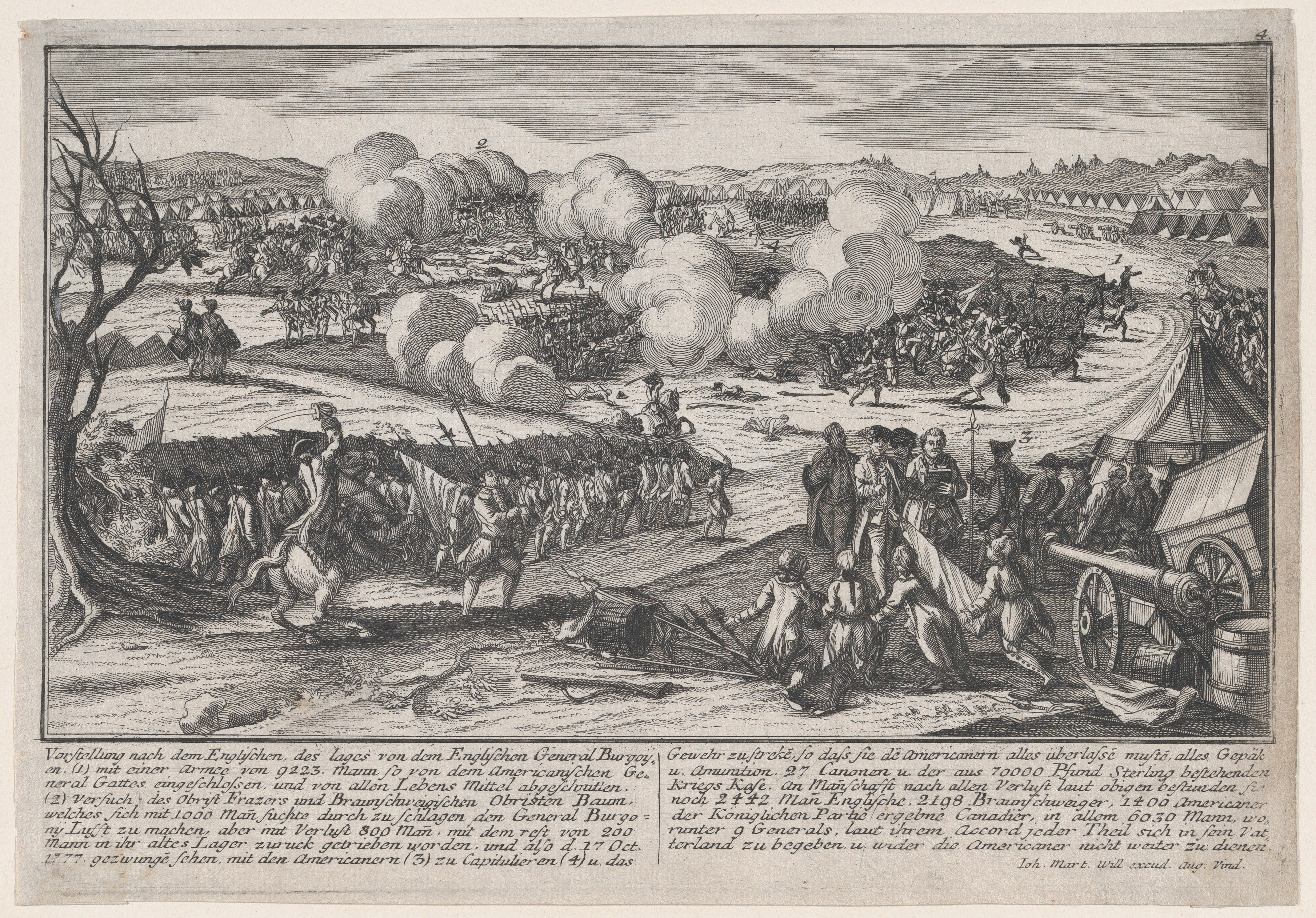 The Battle of Saratoga: The Victory That Brought France Into the War (image credits: wikimedia)