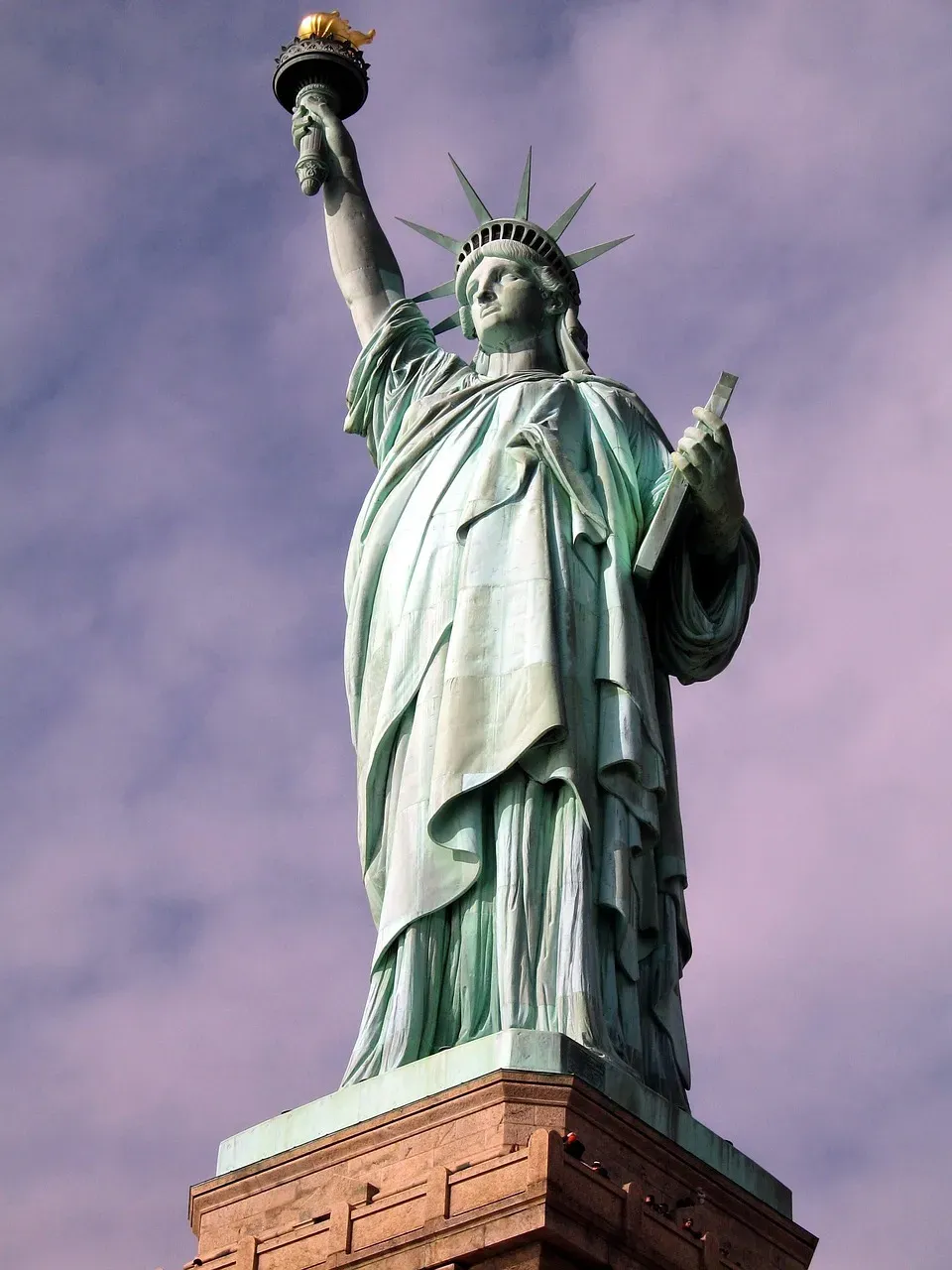 The Statue of Liberty Wasn't Always Green (Image Credits: Pixabay)