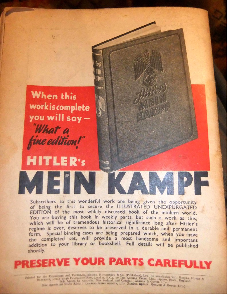 Hitler Publishes His Blueprint for Terror (image credits: flickr)