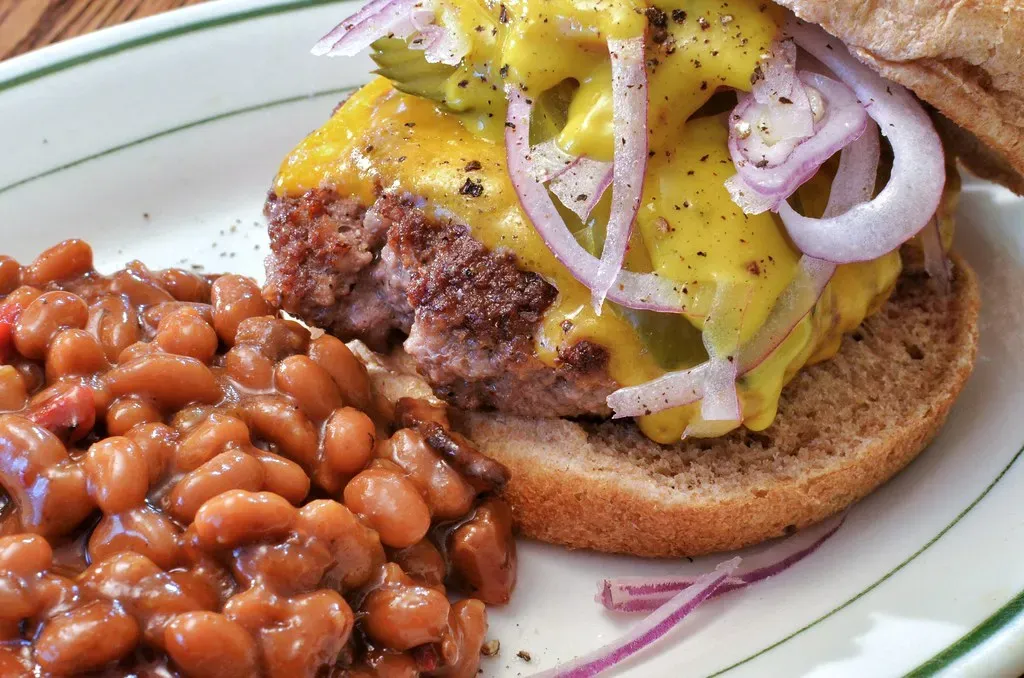 Baked Bean Burgers (Image Credits: Flickr)