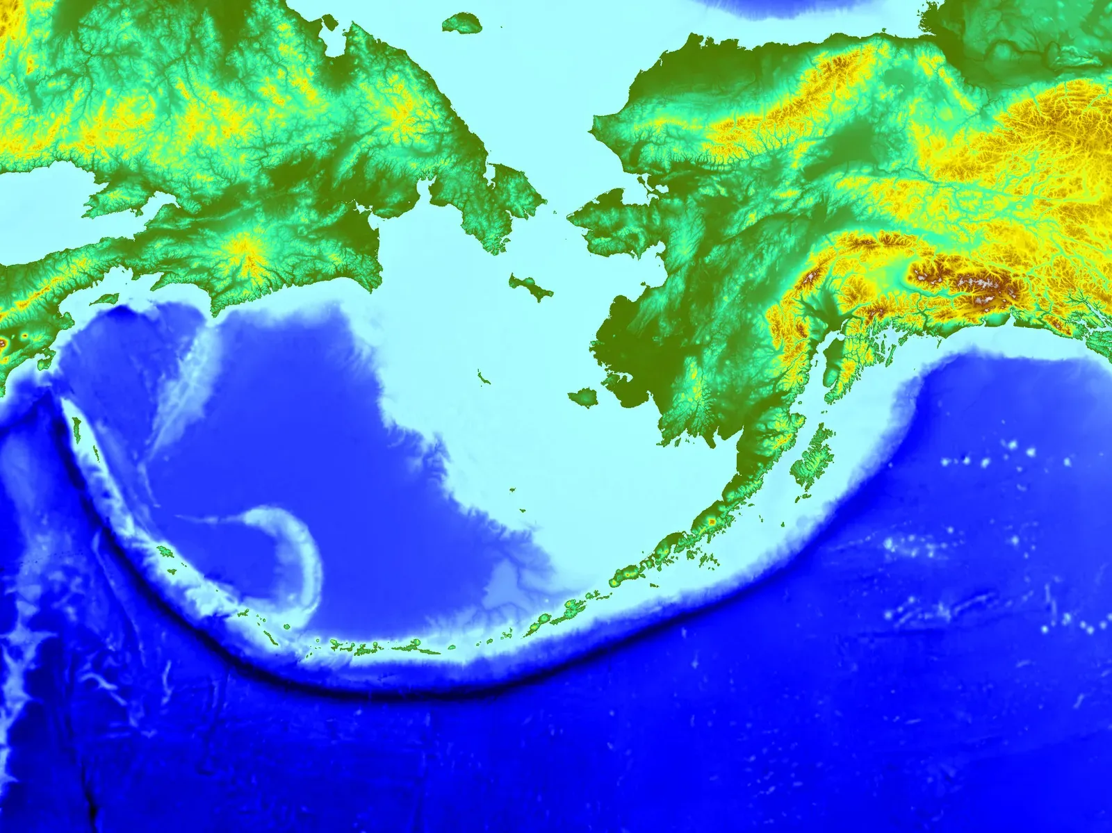 6. The Aleutian Trench Fuels Endless Subduction Power (Public domain)