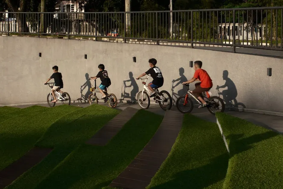 1. Cruised the Neighborhood on Bikes (Image Credits: Pexels)