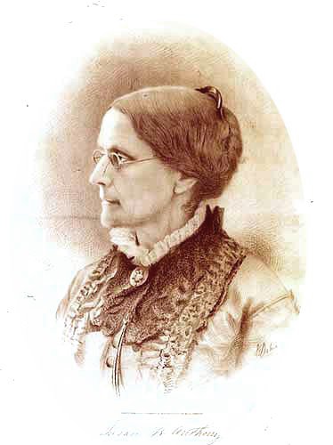 Susan B. Anthony: The Face of Women's Suffrage (image credits: wikimedia)