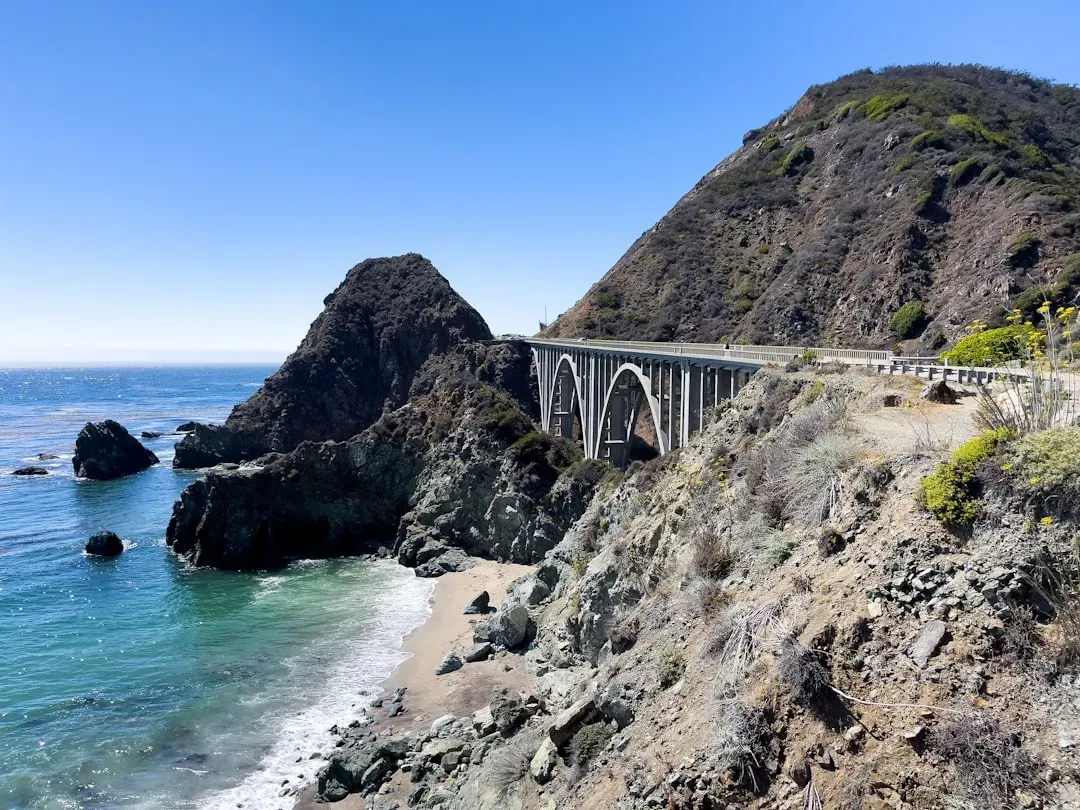 Pacific Coast Highway Through Big Sur, California (Image Credits: Unsplash)
