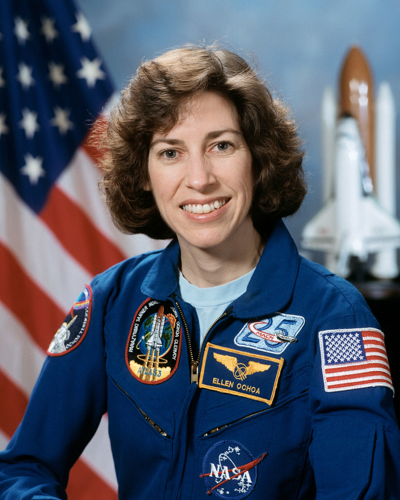 Ellen Ochoa: The First Hispanic Woman in Space (image credits: flickr)