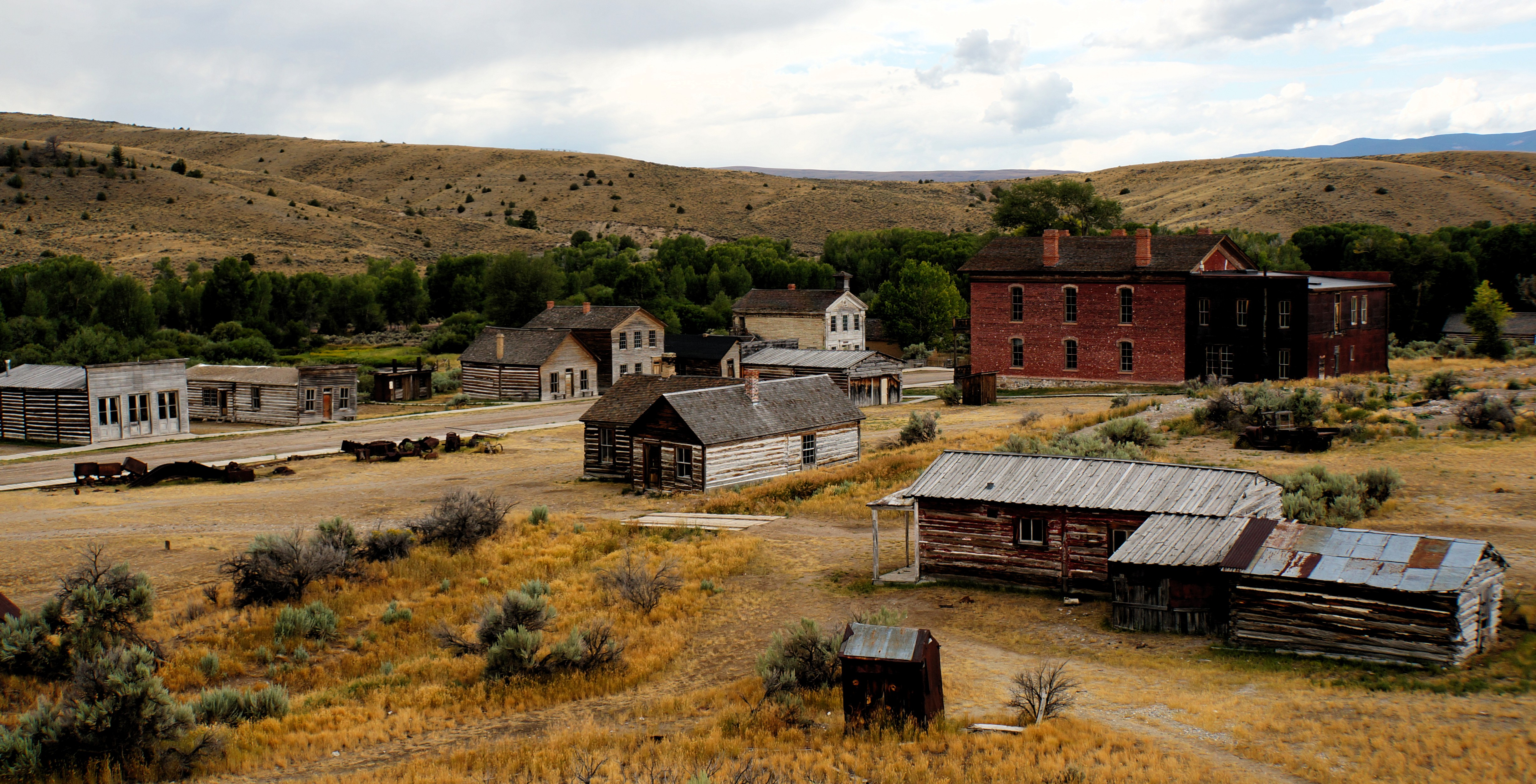 Living Museums on Bannack's Main Street (image credits: wikimedia)