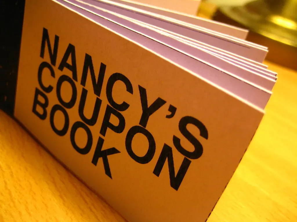 DIY Coupon Book for Experiences (Image Credits: Flickr)