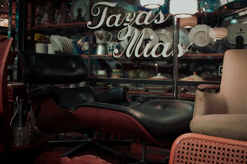 2. Mid-Century Modern Furniture in the Garage (Image Credits: Pexels)