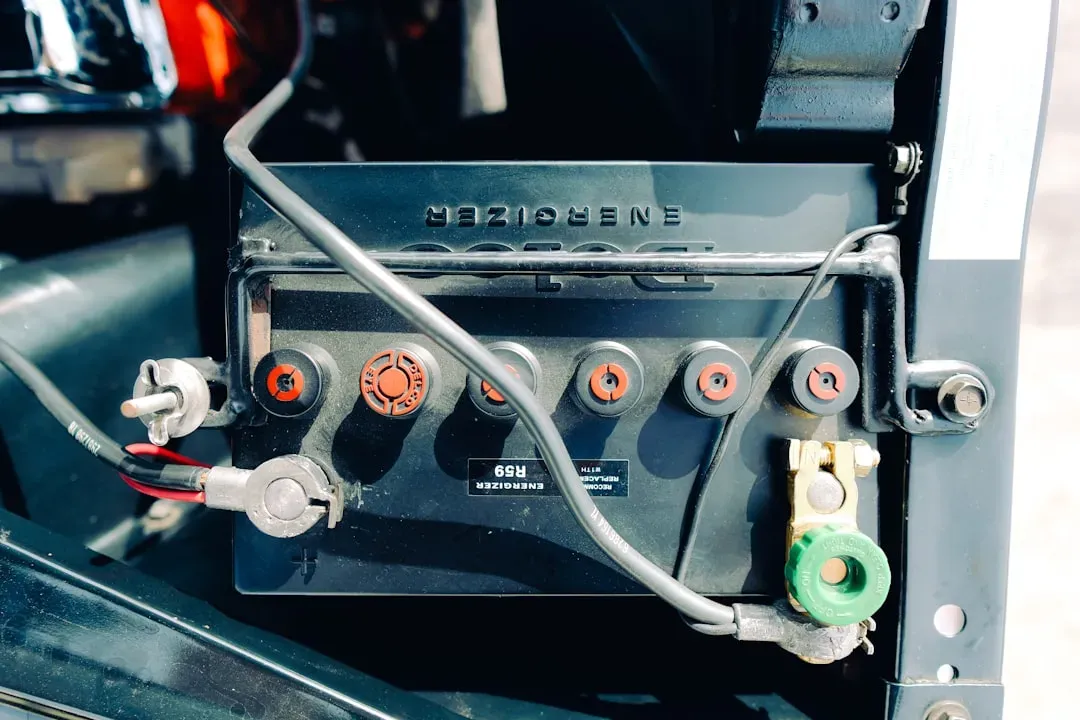 #2. Lead-Acid Car Batteries (Image Credits: Unsplash)