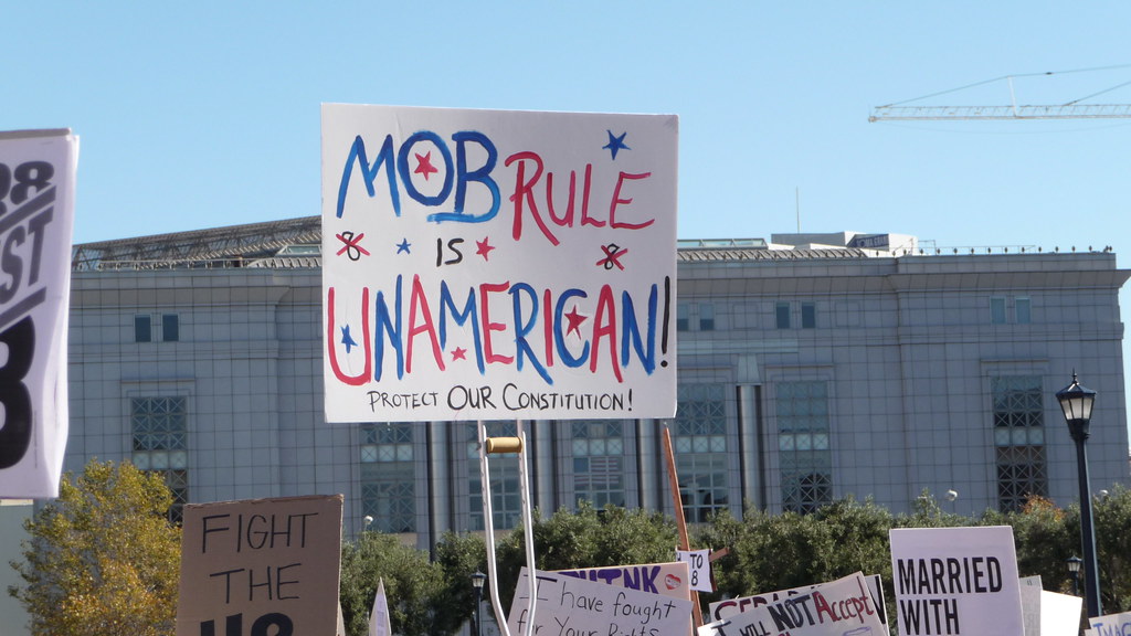 The Mob Rule They Desperately Tried to Prevent (image credits: flickr)
