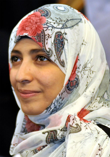 Tawakul Karman: Yemen's Democracy Activist and Nobel Laureate (image credits: wikimedia)