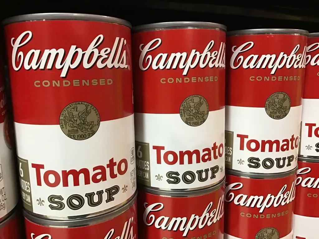Campbell's Soups (JeepersMedia, Flickr, CC BY 2.0)