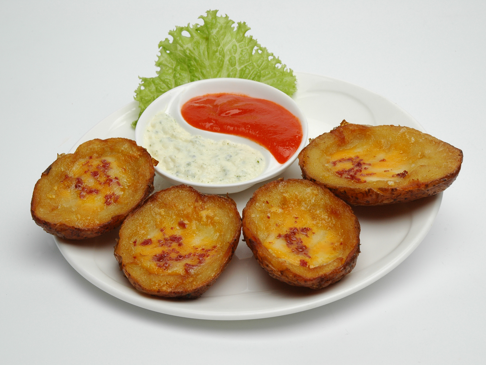 Loaded Potato Skins (image credits: wikimedia)