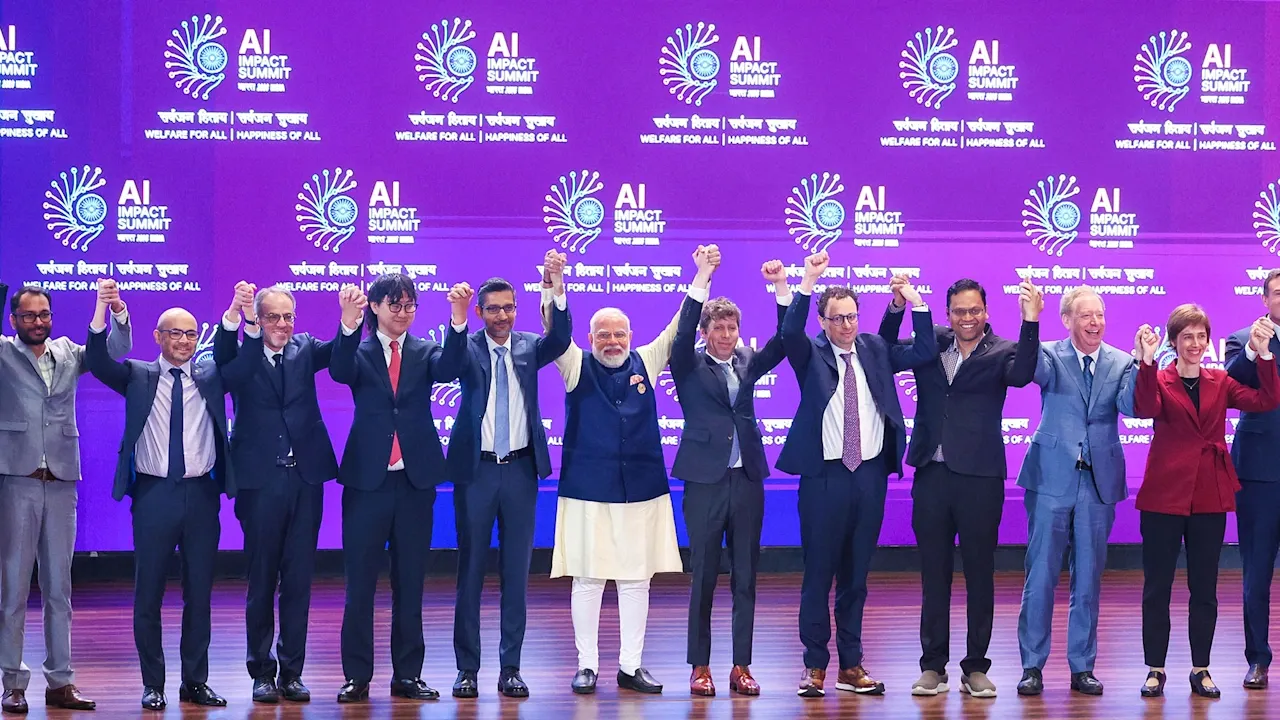 At AI summit, Prime Minister Modi pitches India as global hub for artificial intelligence