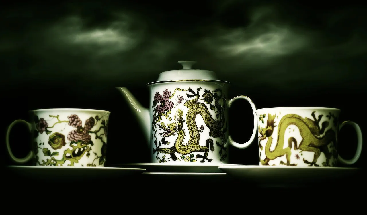 Daunian kyathos: A 2,700-year-old ceramic cup from Italy decorated with an exuberant-looking, bug-eyed fellow
