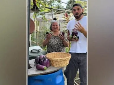 WATCH:  Man, grandmother go viral teaching Italian heritage