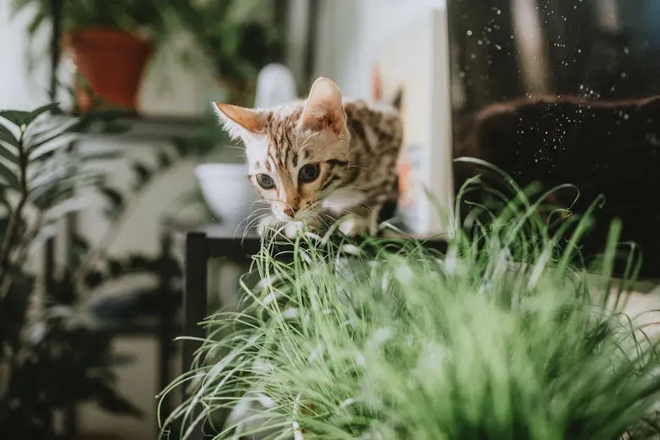 8. Grow Cat-Safe Indoor Plants (Image Credits: Pexels)