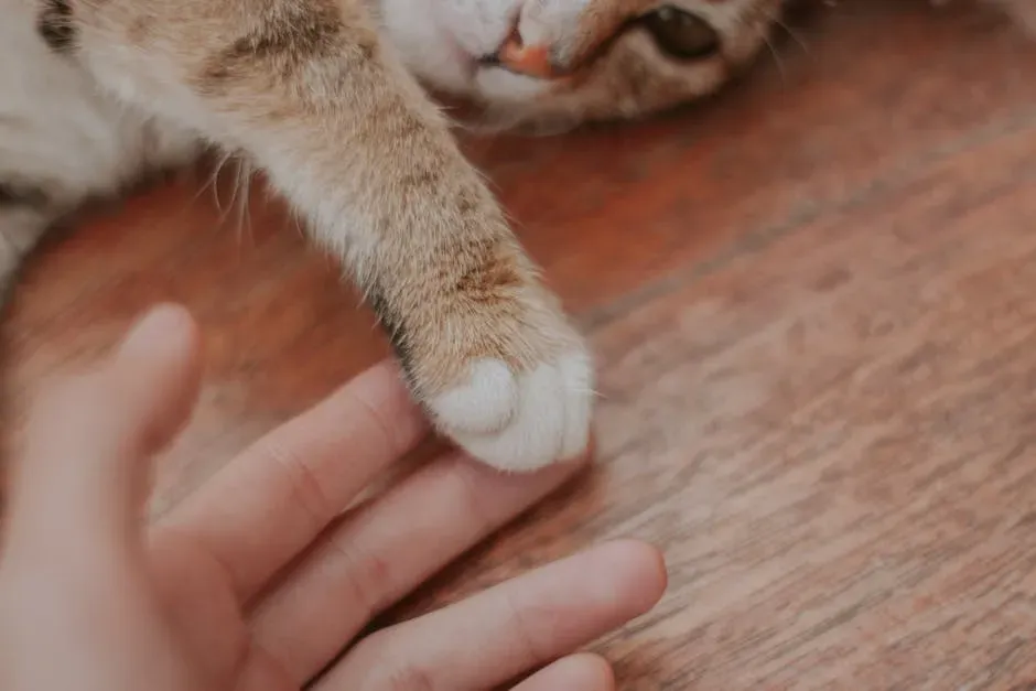 9. Gentle Pawing Without Claws (Image Credits: Pexels)