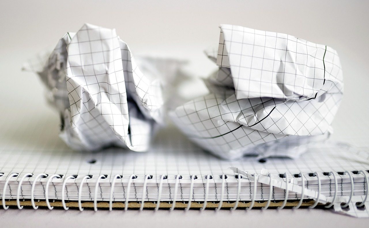 Crumpled Paper: The Budget-Friendly Ball (Image Credits: Pixabay)