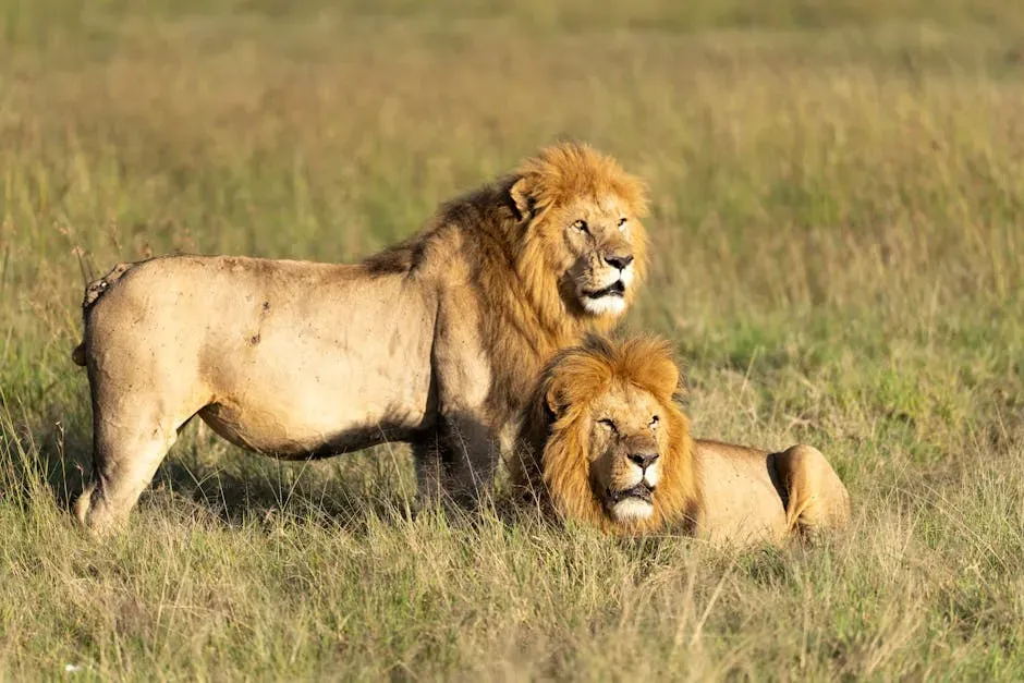Male Lions Bond More Deeply With Each Other Than With the Pride (Image Credits: Pexels)