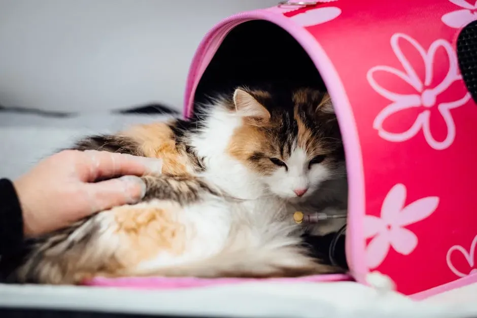 8. A Sturdy, Comfortable Cat Carrier (Image Credits: Pexels)