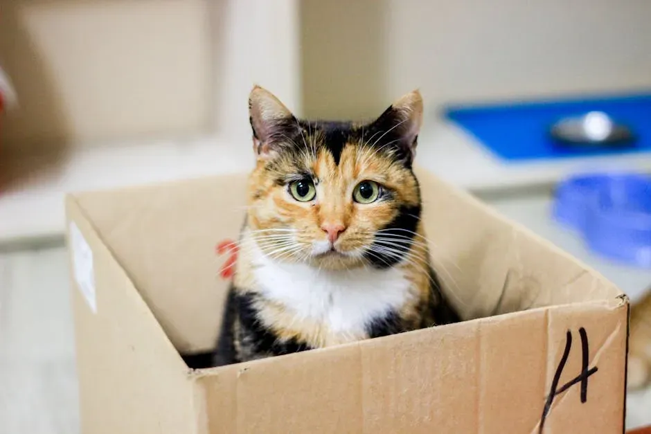 1. Cardboard Boxes: The Ultimate Feline Real Estate (Image Credits: Pexels)