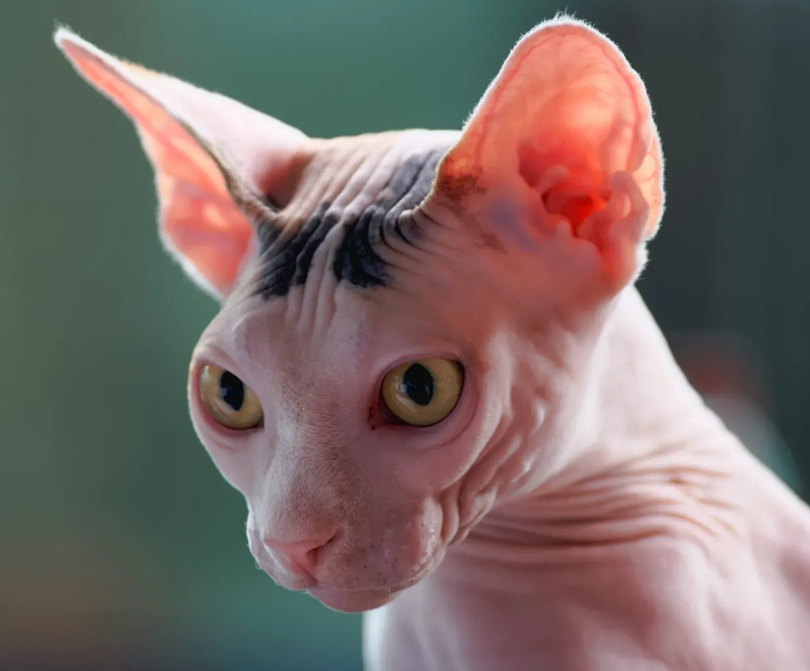 Sphynx: The Hairless Handful (Image Credits: Wikimedia)