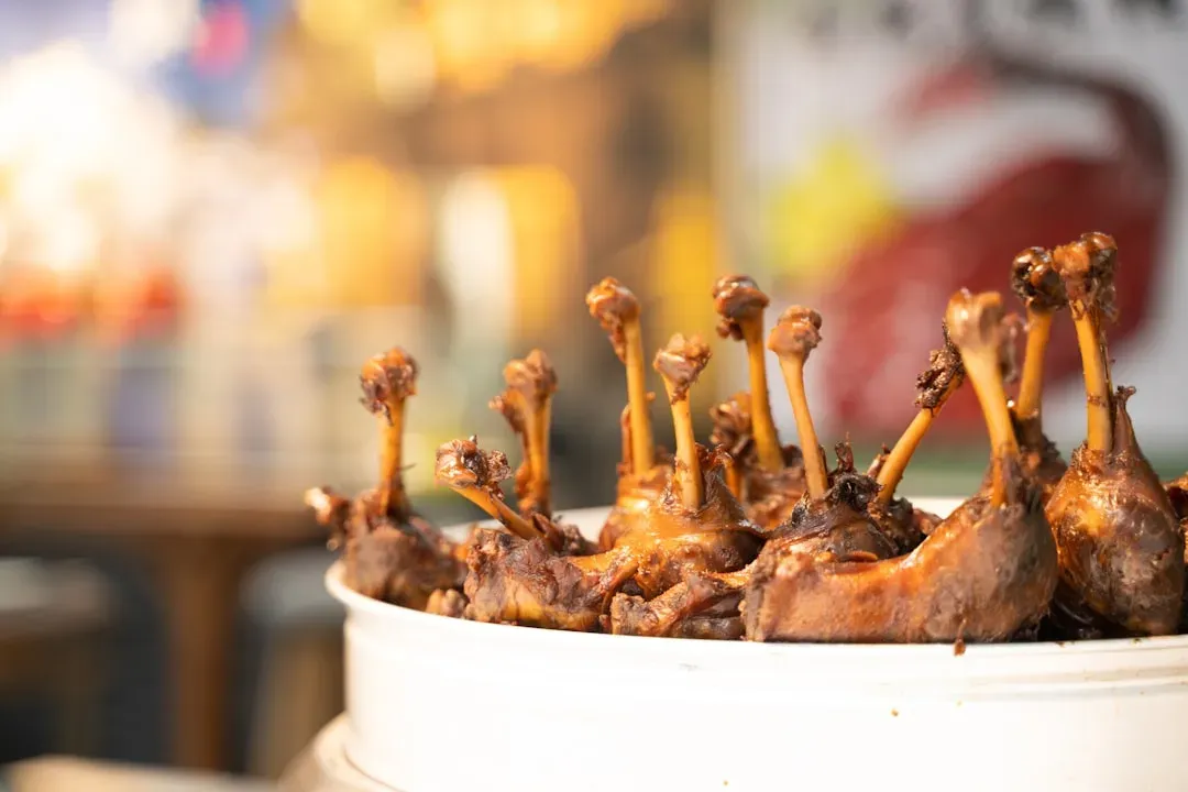 5. Cooked Bones from Chicken, Pork, or Steak (Image Credits: Unsplash)