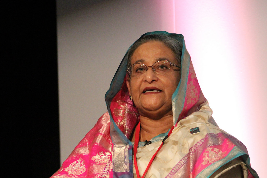 Sheikh Hasina - Bangladesh's Fallen Iron Lady (image credits: flickr)