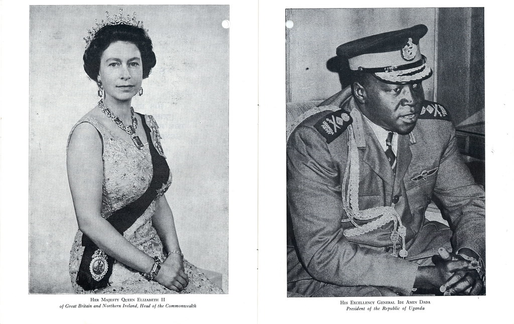 Idi Amin's Final Flight in Libyan Robes (image credits: flickr)