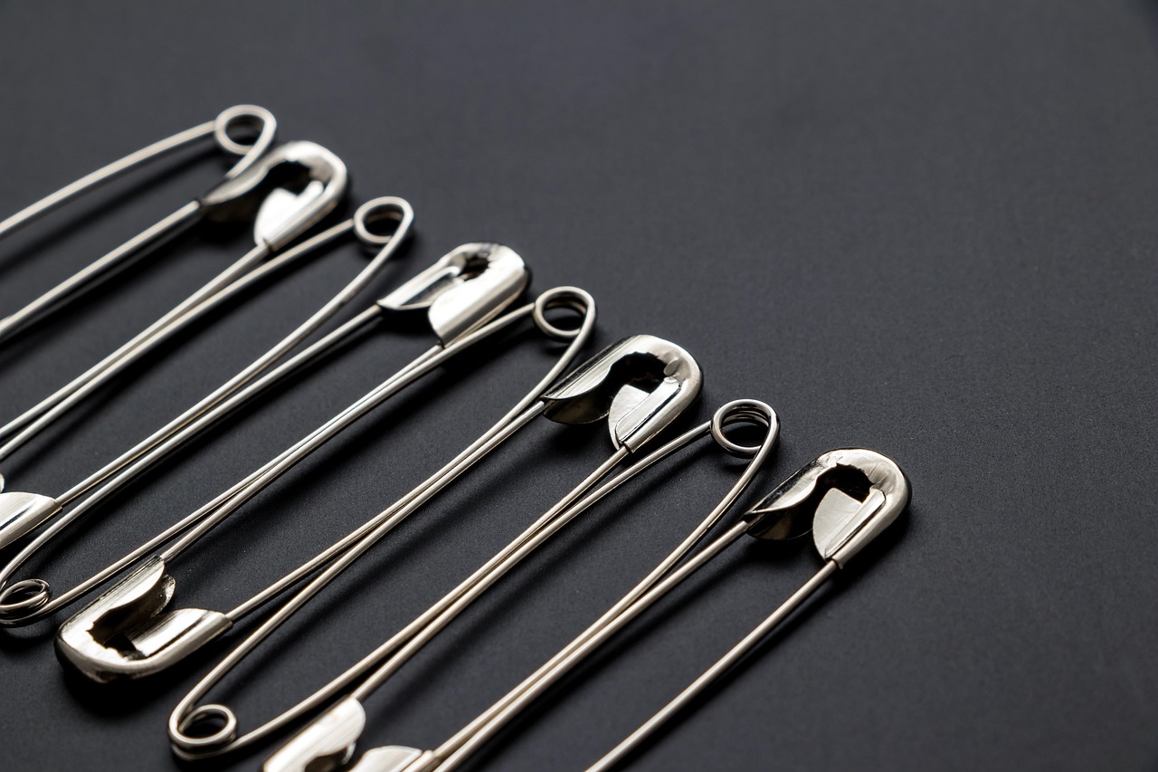 The Invention of the Safety Pin (image credits: pixabay)