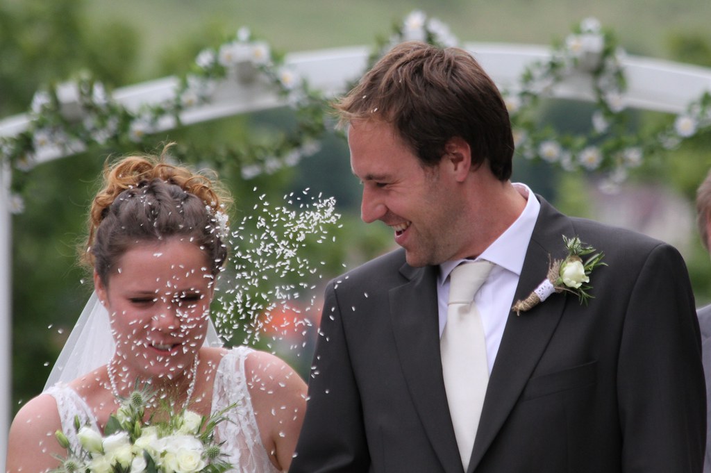 Throwing Rice at Weddings: Fertility Magic Persists (image credits: flickr)