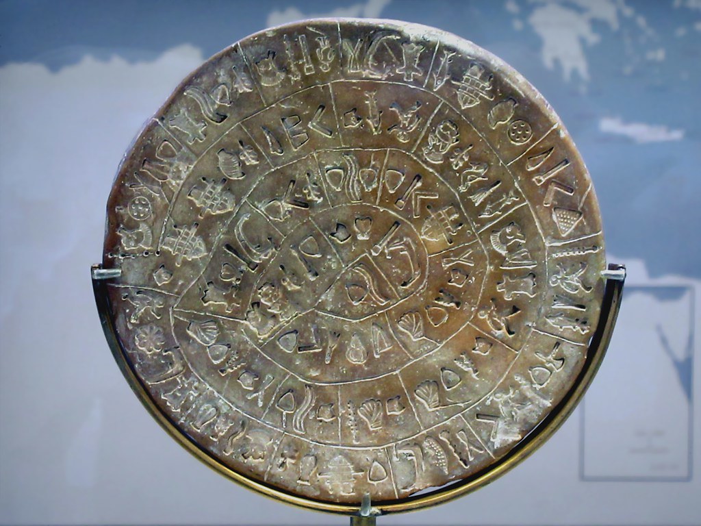 The Ancient Greek Puzzle - The Phaistos Disc (image credits: flickr)