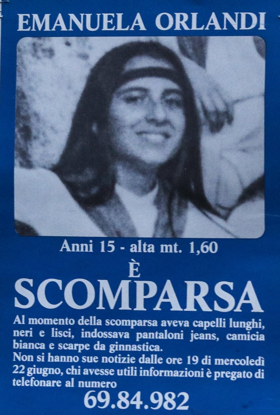 Emanuela Orlandi: The Vatican Girl Who Knew Too Much (image credits: wikimedia)