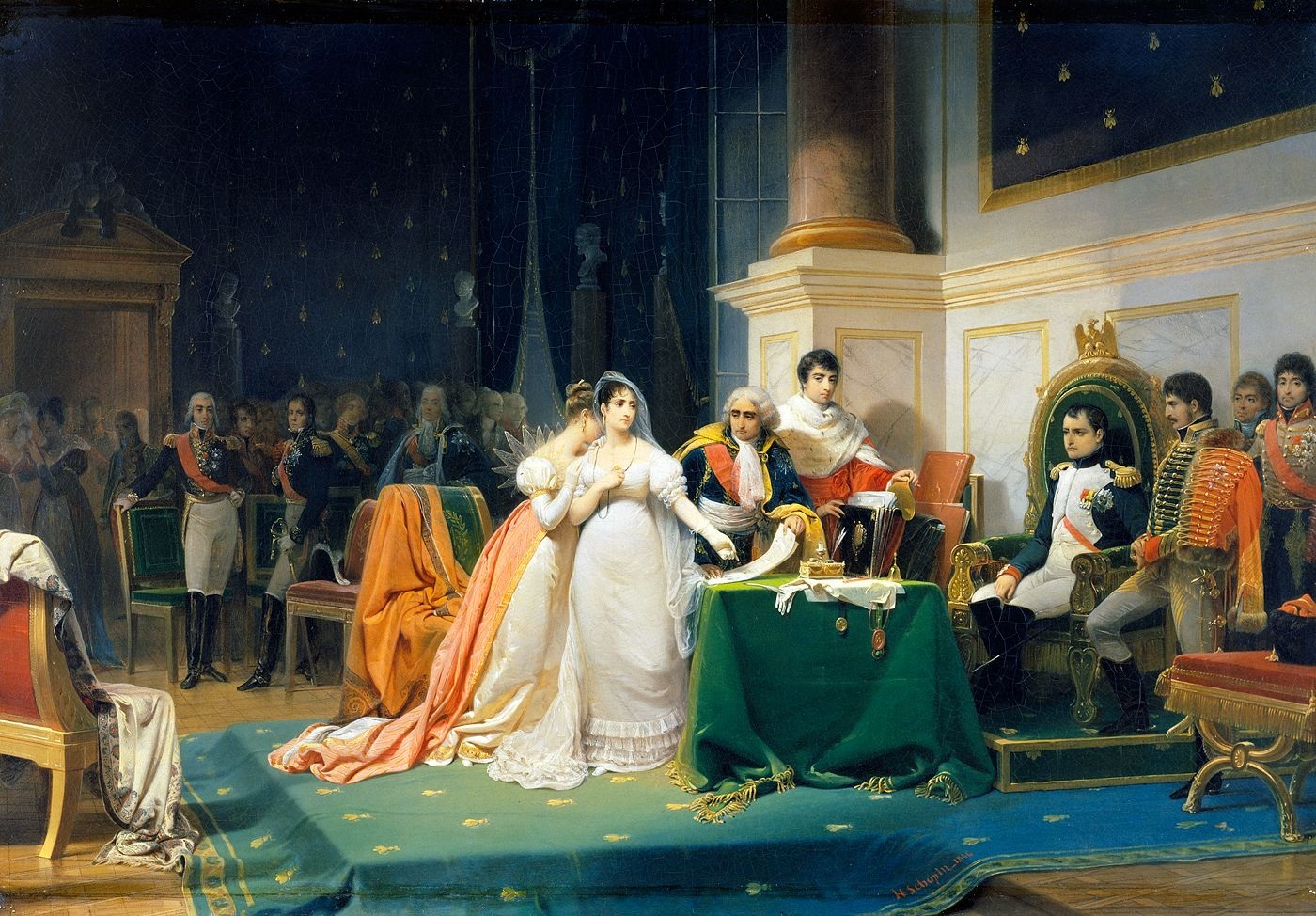 Napoleon and Josephine: Love Lost to Ambition (image credits: wikimedia)