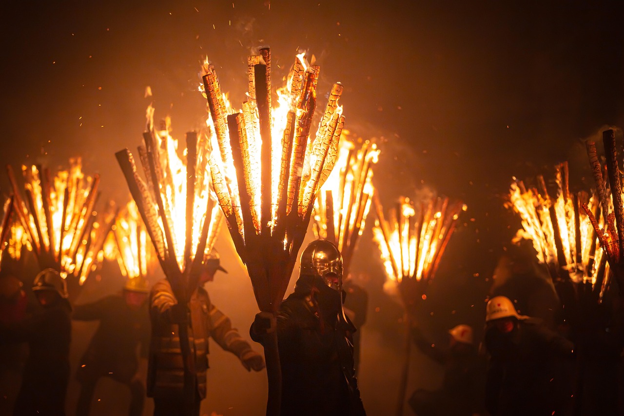 The Enduring Allure of the Up Helly Aa Viking Festival in Scotland (image credits: pixabay)