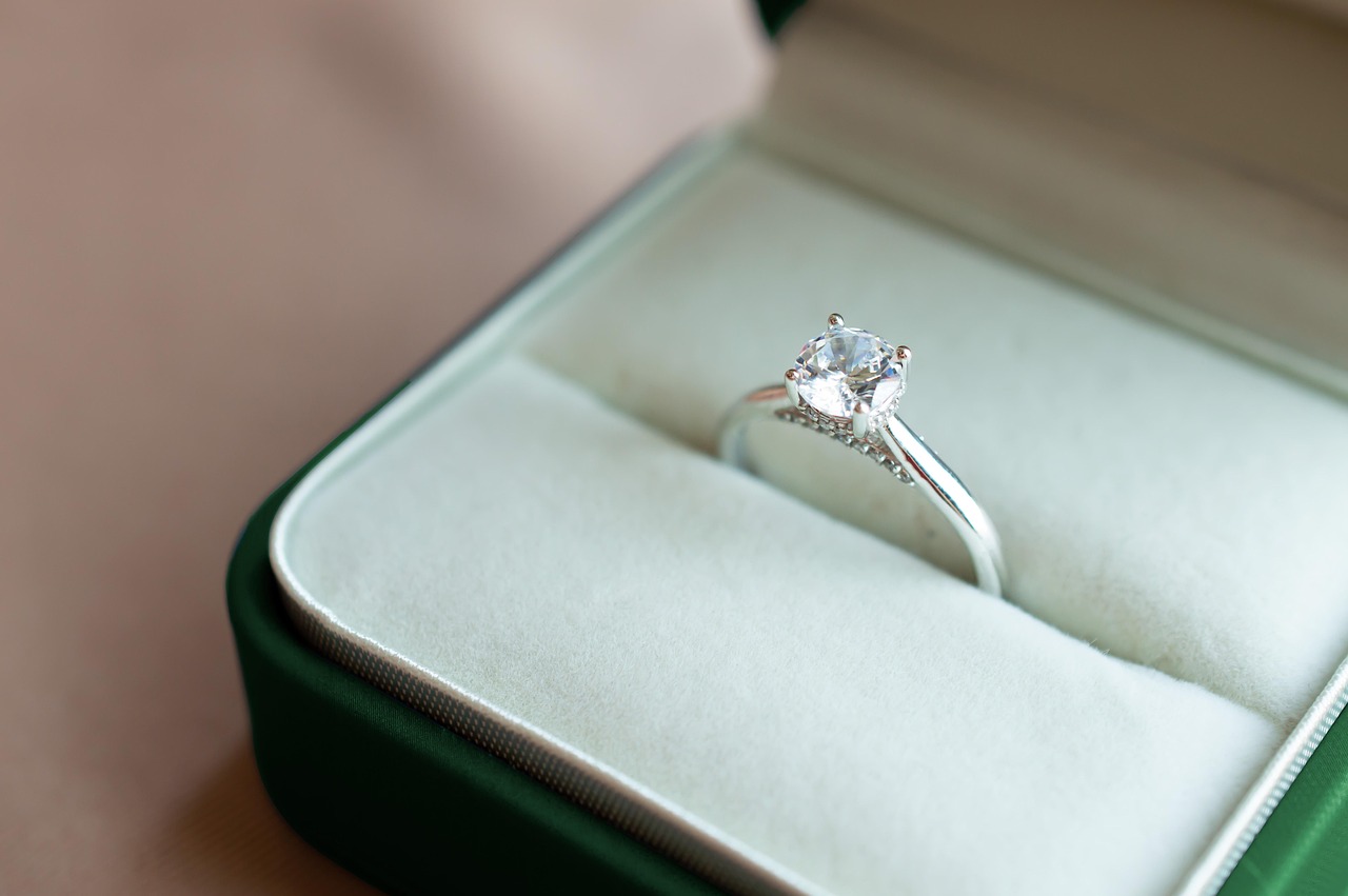 The Diamond Engagement Ring Myth (image credits: pixabay)