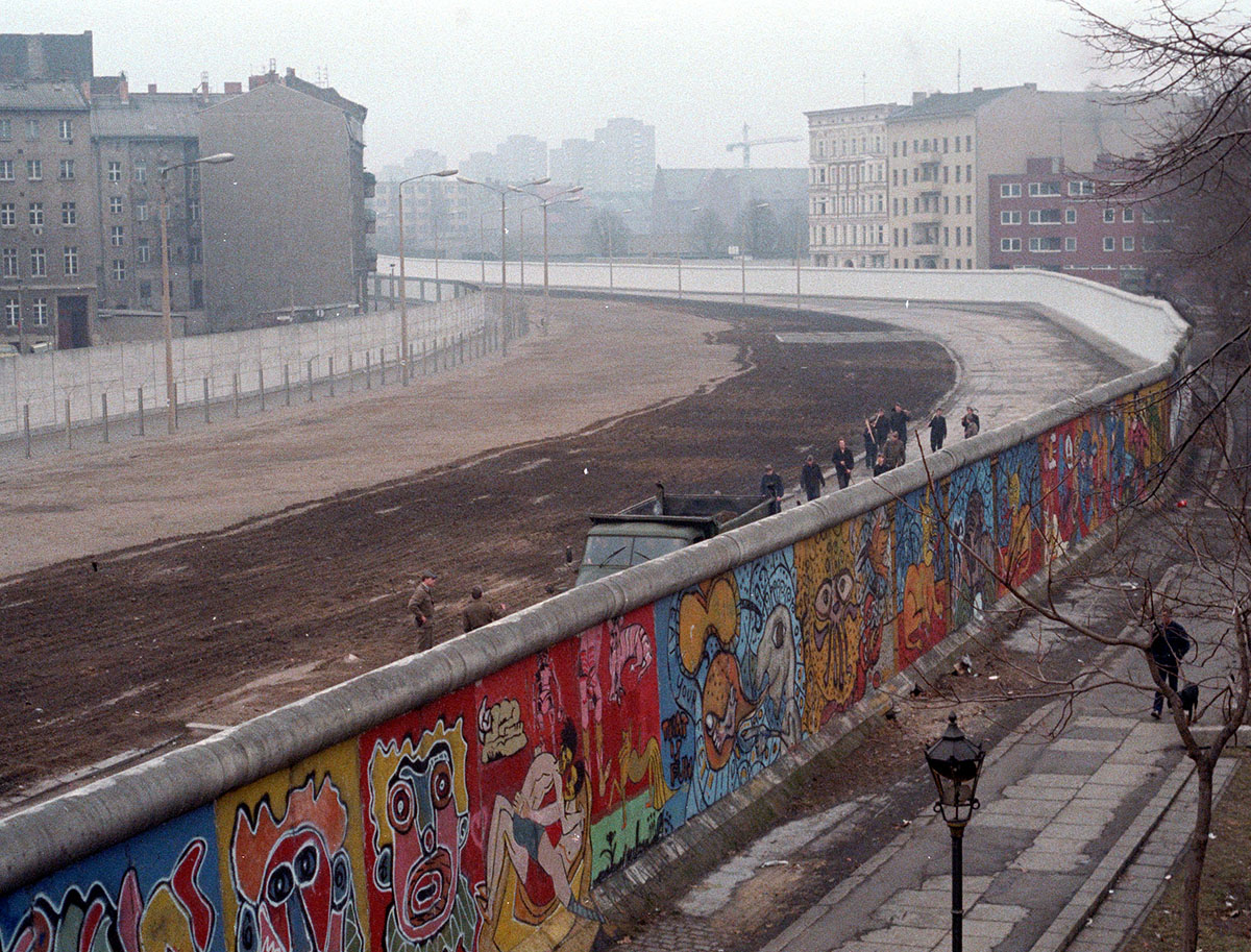 The Berlin Wall, Germany (image credits: wikimedia)