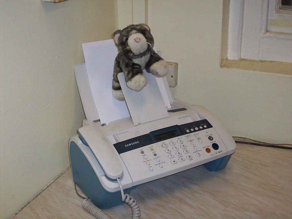 Fax Machines (image credits: flickr)