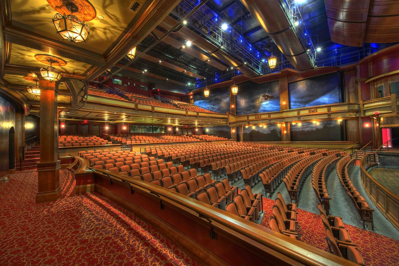 Theaters: From Stage to Stunning Spaces (image credits: pixabay)