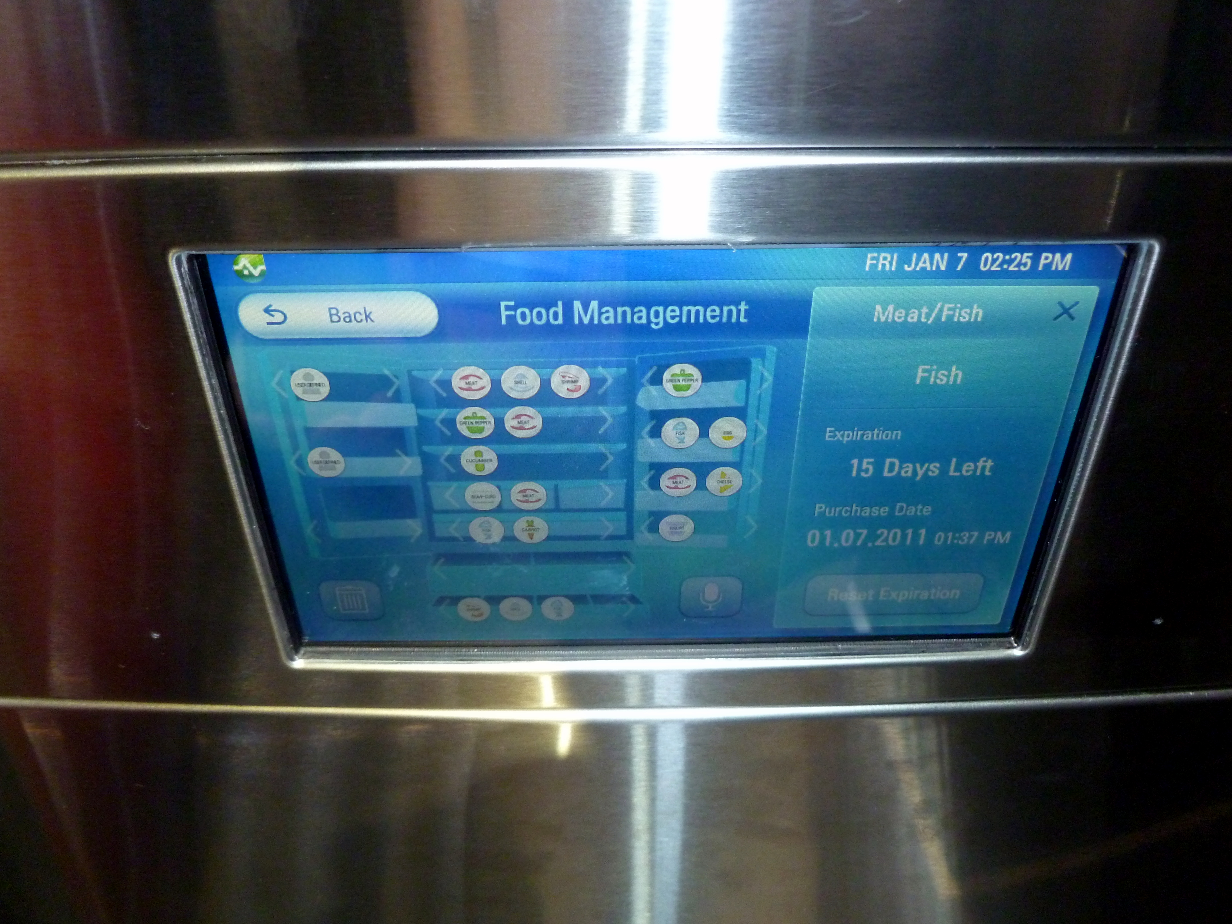 Smart Refrigerators with Internet Screens (image credits: wikimedia)