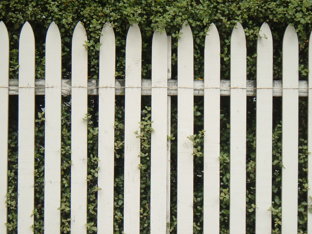 The Material Wars: What Your Fence Choice Says About You (image credits: flickr)